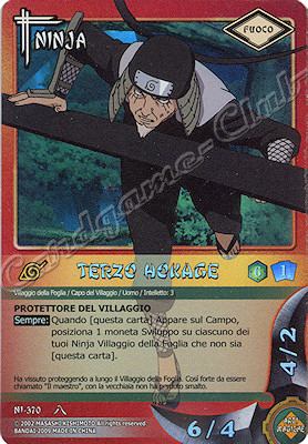 NI-370 Terzo Hokage rara foil -NEAR MINT-