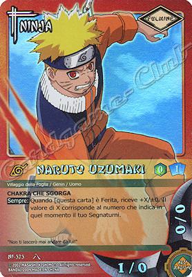 NI-373 Naruto Uzumaki rara foil -NEAR MINT-