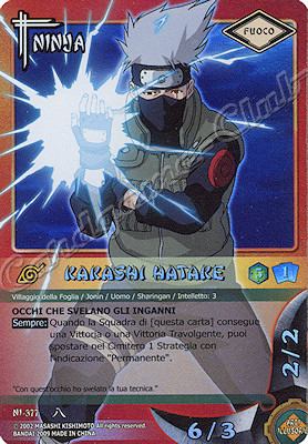 NI-377 Kakashi Hatake rara foil -NEAR MINT-