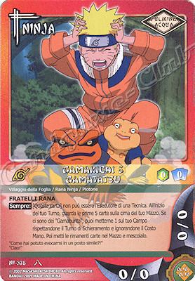 NI-378 Gamakichi & Gamatatsu comune -NEAR MINT-