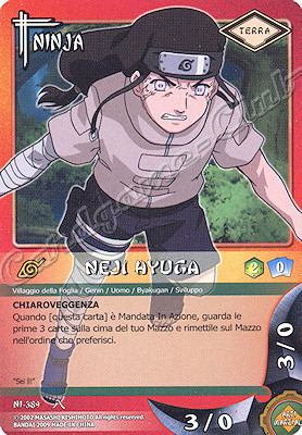 NI-389 Neji Hyuga comune -NEAR MINT-