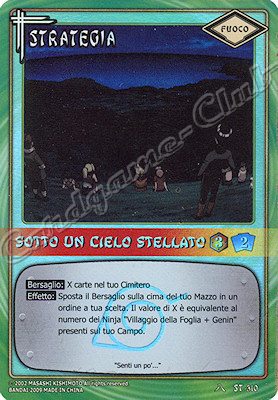 ST-310 Sotto un cielo stellato rara foil -NEAR MINT-
