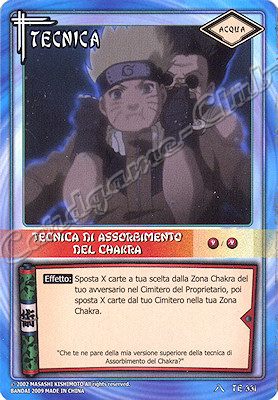 TE-331 Tecnica di assorbimento del chakra comune -NEAR MINT-