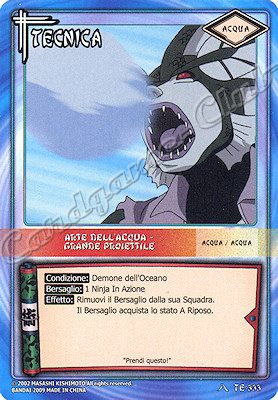 TE-333 Arte dell'acqua-Grande proiettile comune -NEAR MINT-