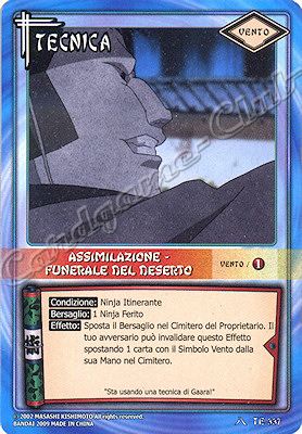 TE-337 Assimilazione-Funerale del deserto comune -NEAR MINT-