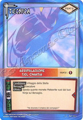 TE-353 Assimilazione del chakra non comune -NEAR MINT-