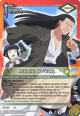 NI-126 Hiashi Hyuga comune -NEAR MINT-