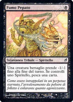 134 / 301 Fumo Pepato comune (IT) -NEAR MINT-