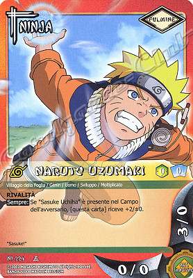 NI-224 Naruto Uzumaki comune -NEAR MINT-