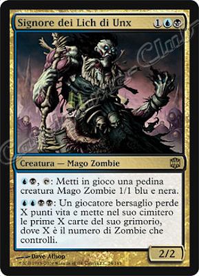024 / 145 Signore dei Lich di Unx rara (IT) -NEAR MINT-