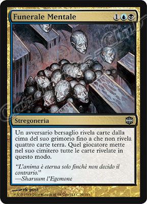 026 / 145 Funerale Mentale non comune (IT) -NEAR MINT-