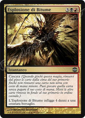 034 / 145 Esplosione di Bitume non comune (IT) -NEAR MINT-