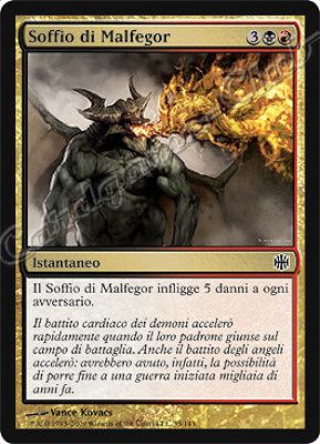 035 / 145 Soffio di Malfegor comune (IT) -NEAR MINT-
