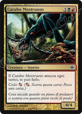 043 / 145 Carabo Mostruoso comune (IT) -NEAR MINT-