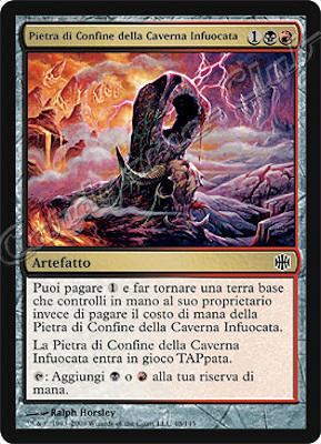 048 / 145 Pietra di Confine della Caverna Infuocata comune (IT) -NEAR MINT-