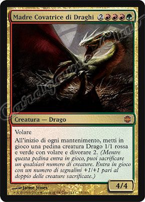 053 / 145 Madre Covatrice di Draghi rara mitica (IT) -NEAR MINT-