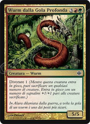 056 / 145 Wurm dalla Gola Profonda comune (IT) -NEAR MINT-