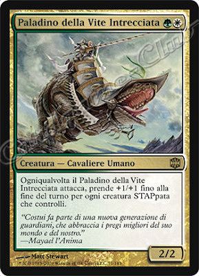 071 / 145 Paladino della Vite Intrecciata rara (IT) -NEAR MINT-