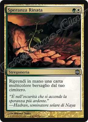 076 / 145 Speranza Rinata non comune (IT) -NEAR MINT-