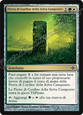 080 / 145 Pietra di Confine della Selva Campestre comune (IT) -NEAR MINT-