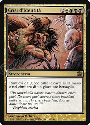 081 / 145 Crisi d'Identita' rara (IT) -NEAR MINT-