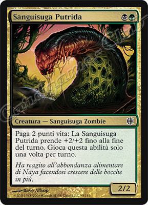 095 / 145 Sanguisuga Putrida comune (IT) -NEAR MINT-