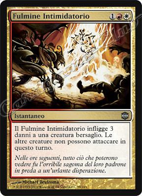 099 / 145 Fulmine Intimidatorio non comune (IT) -NEAR MINT-