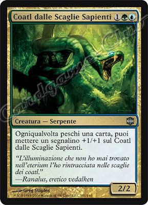 101 / 145 Coatl dalle Scaglie Sapienti non comune (IT) -NEAR MINT-