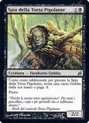 142 / 301 Spia della Torta Pigolante non comune (IT) -NEAR MINT-