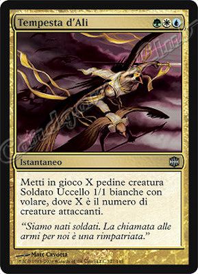 127 / 145 Tempesta d'Ali non comune (IT) -NEAR MINT-