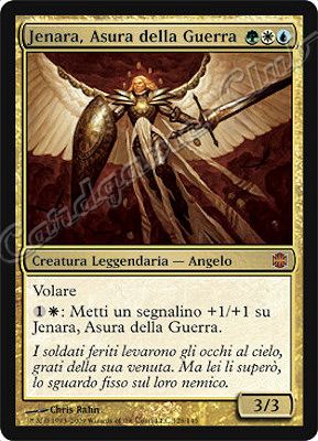 128 / 145 Jenara, Asura della Guerra rara mitica (IT) -NEAR MINT-