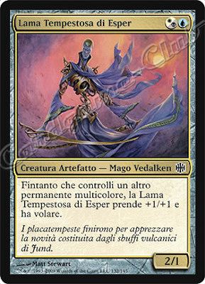132 / 145 Lama Tempestosa di Esper comune (IT) -NEAR MINT-