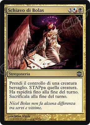 136 / 145 Schiavo di Bolas non comune (IT) -NEAR MINT-