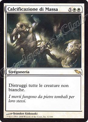 012 / 301 Calcificazione di Massa rara (IT) -NEAR MINT-