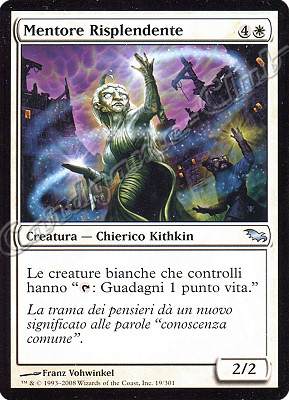 019 / 301 Mentore Risplendente non comune (IT) -NEAR MINT-