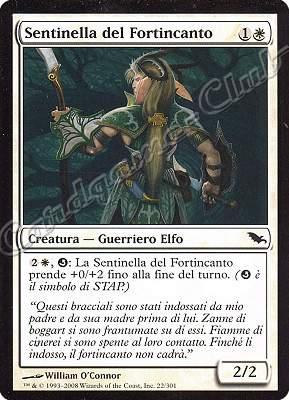 022 / 301 Sentinella del Fortincanto comune (IT) -NEAR MINT-