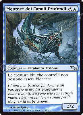 035 / 301 Mentore dei Canali Profondi non comune (IT) -NEAR MINT-