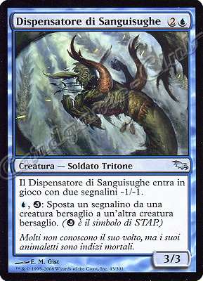043 / 301 Dispensatore di Sanguisughe non comune (IT) -NEAR MINT-
