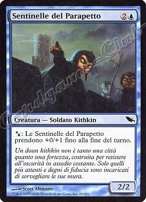 045 / 301 Sentinelle del Parapetto comune (IT) -NEAR MINT-