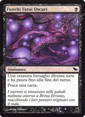 055 / 301 Fuochi Fatui Oscuri comune (IT) -NEAR MINT-