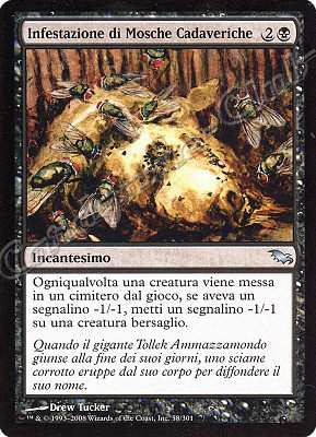 058 / 301 Infestazione di Mosche Cadaveriche non comune (IT) -NEAR MINT-