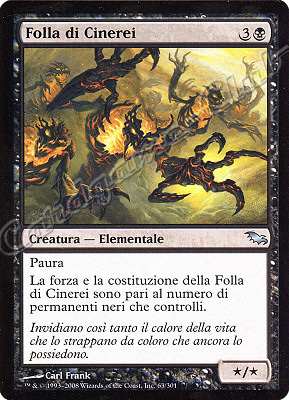 063 / 301 Folla di Cinerei non comune (IT) -NEAR MINT-