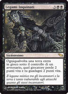 074 / 301 Legami Inquietanti rara (IT) -NEAR MINT-
