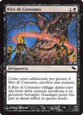 076 / 301 Rito di Consumo comune (IT) -NEAR MINT-