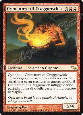 087 / 301 Crematore di Cragganwick rara (IT) -NEAR MINT-