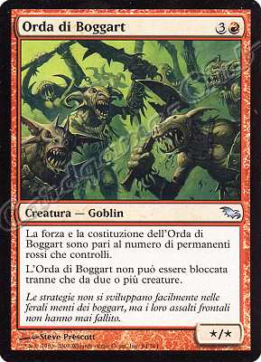 094 / 301 Orda di Boggart non comune (IT) -NEAR MINT-