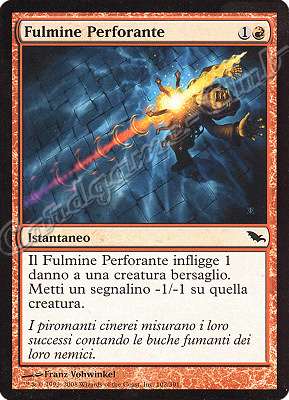 102 / 301 Fulmine Perforante comune (IT) -NEAR MINT-