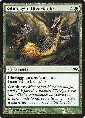 116 / 301 Sabotaggio Divertente comune (IT) -NEAR MINT-