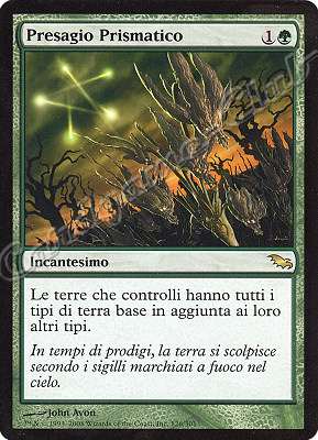 126 / 301 Presagio Prismatico rara (IT) -NEAR MINT-