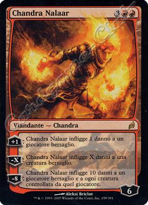 159 / 301 Chandra Nalaar rara (IT) -NEAR MINT-